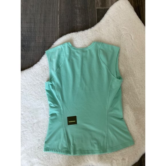 Lululemon Cap Sleeve Hiking Tank Top Wild Mint size 2 - Picture 5 of 5